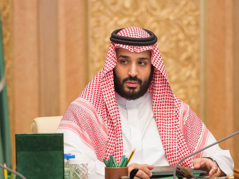 لوحة في مكتب الأمير محمد بن سلمان تثير ضجة على مواقع التواصل